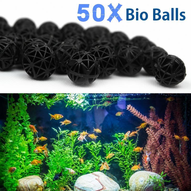 Aquarium Plant Diseases - 50 Piezas de Bolas de Filtro