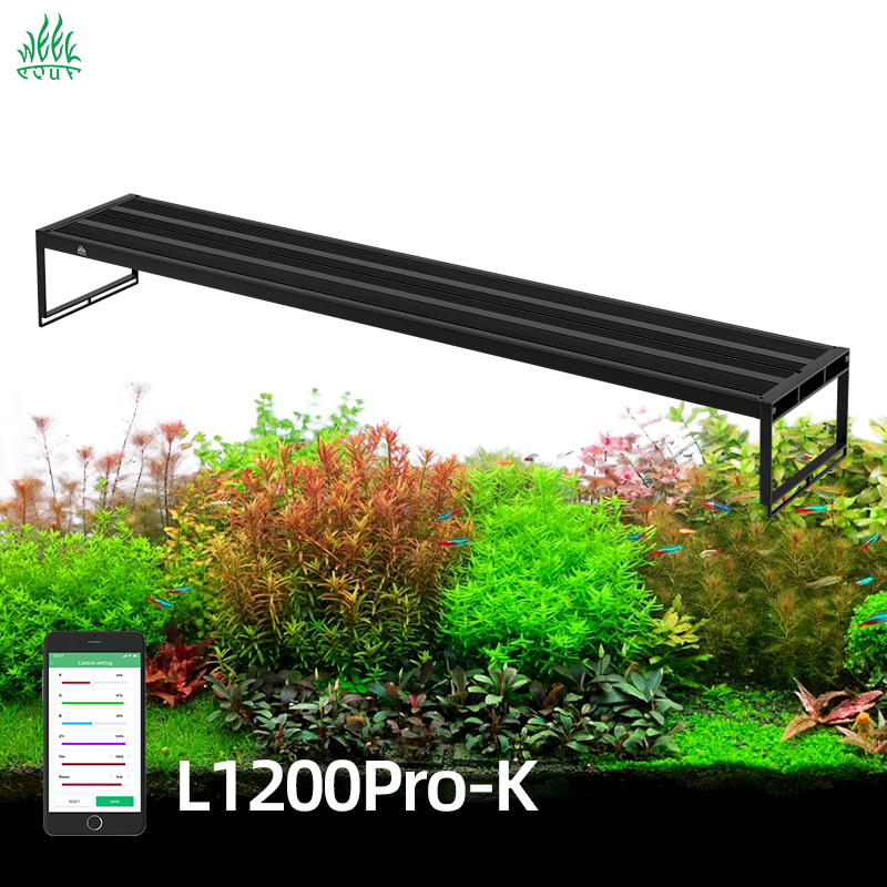 Planted Aquarium Cycling - WEEKAQUA L1200K Pro 120CM Iluminación LED