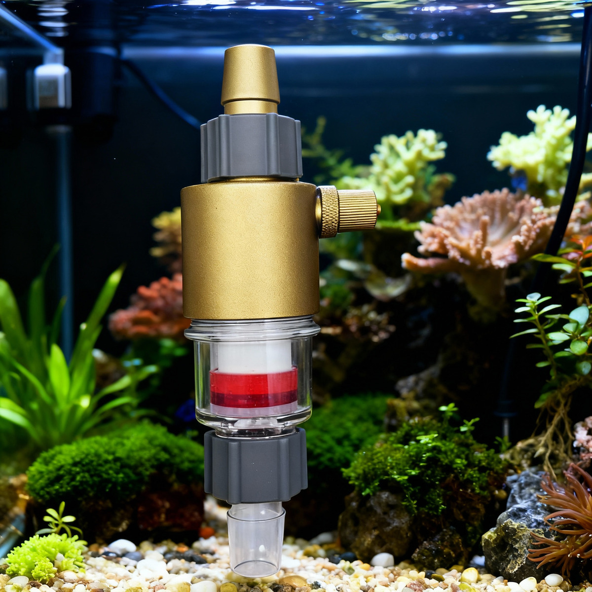 Planted Aquarium Products - Difusor de CO2 Externo QANVEE, Atomizador,