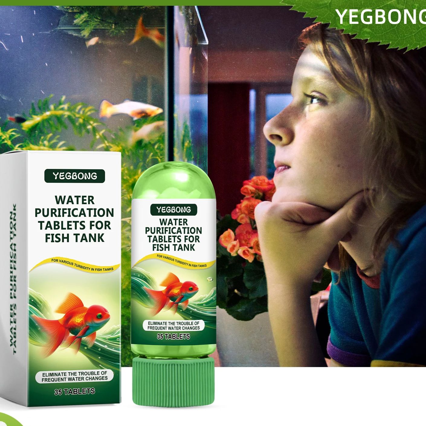 Aquarium Plant Vitamins - Tabletas purificadoras de agua para acuario