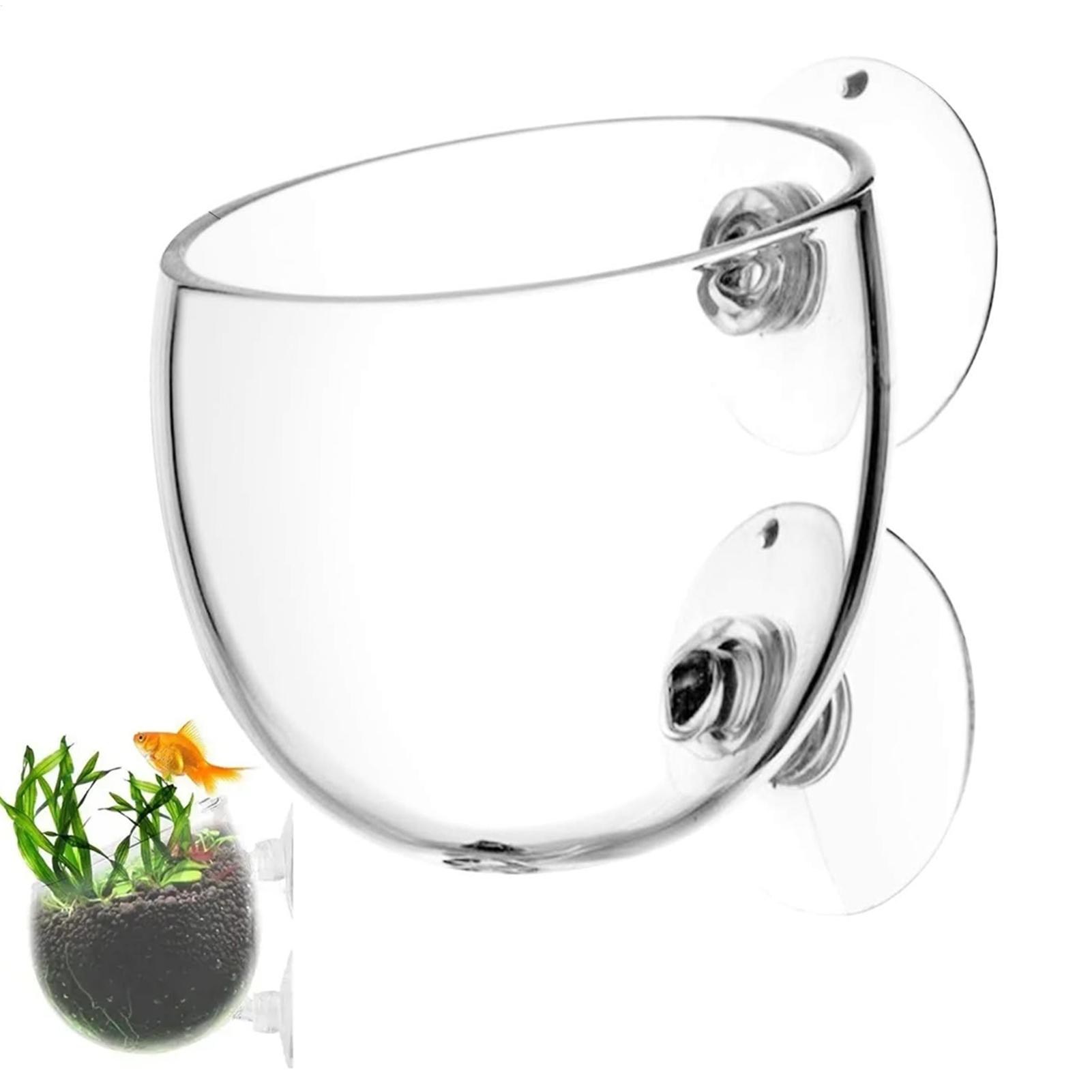 Aquarium Plant Gel - Maceta de cristal para acuario con