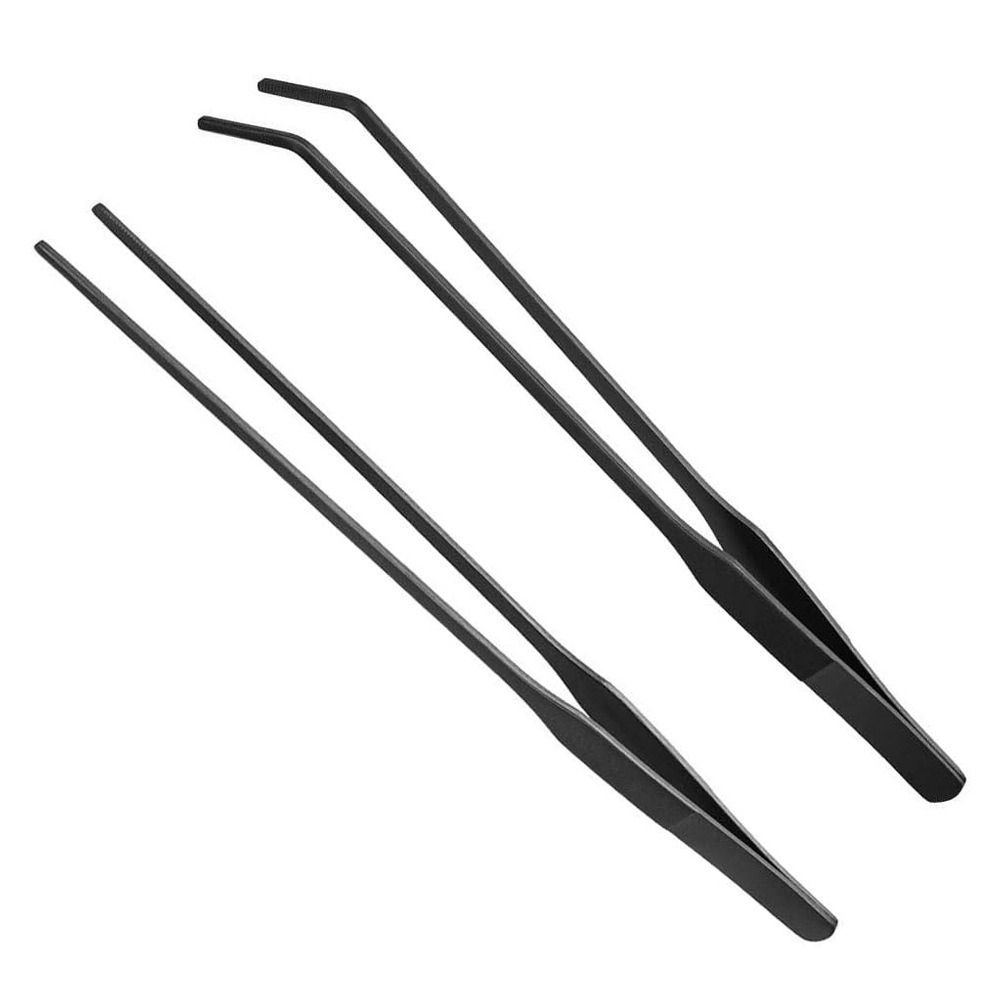Non Planted Aquarium Fish - Pinzas Largas de Acero Inoxidable para