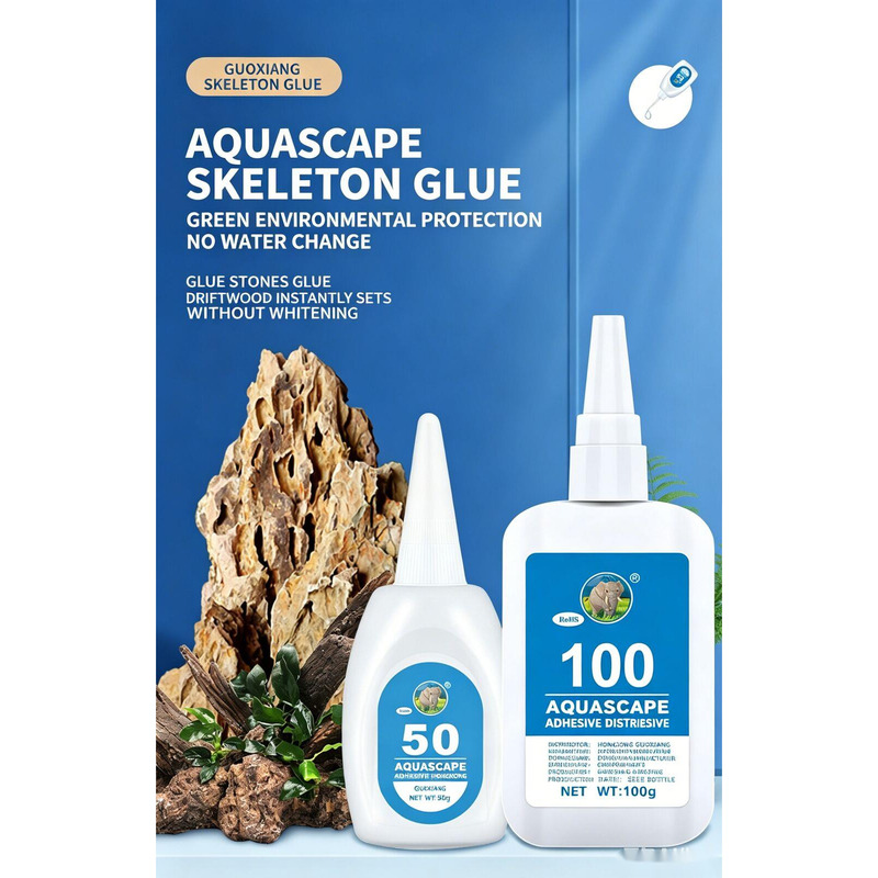 Non Planted Aquarium Fish - Pegamento para musgo de 1.8oz/3.5oz de