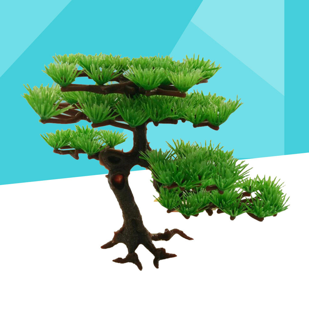 Árbol de pino artificial de as - Non Planted Aquarium Fish reseña y precio