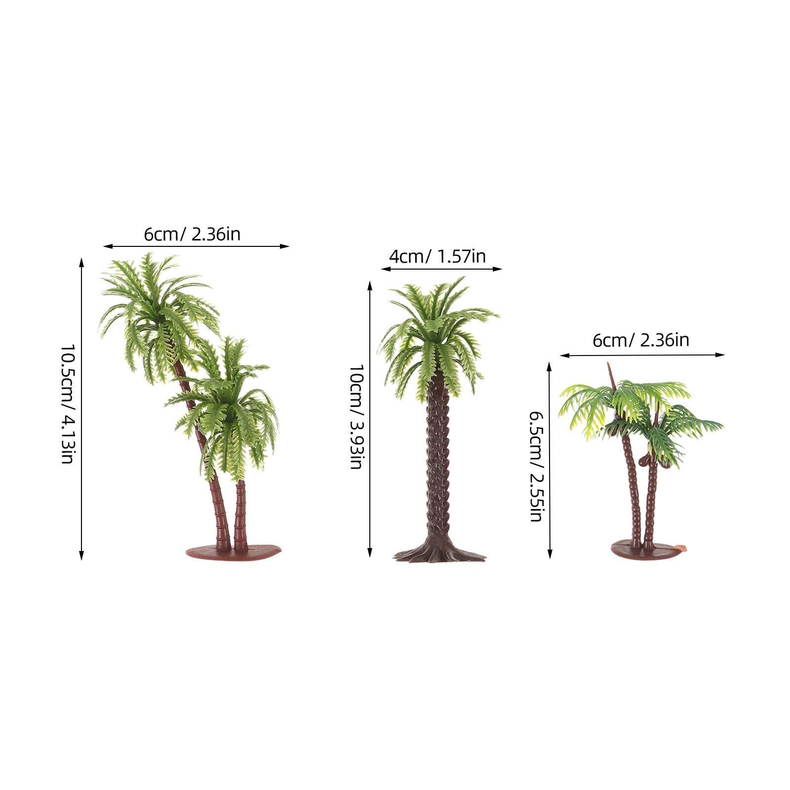 12 unidades de palmeras artifi - Aquarium Planted Sand reseña y precio