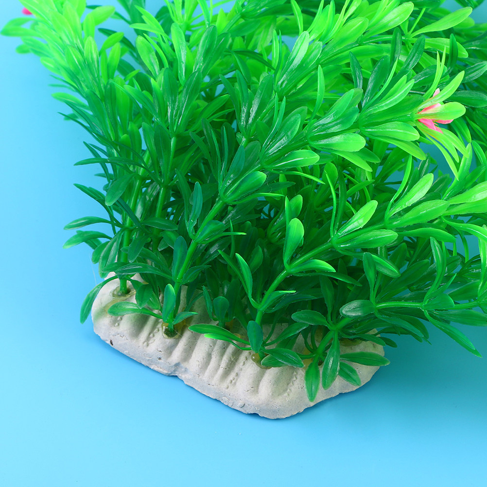 Plantas artificiales de plásti - Non Planted Aquarium Fish reseña y precio