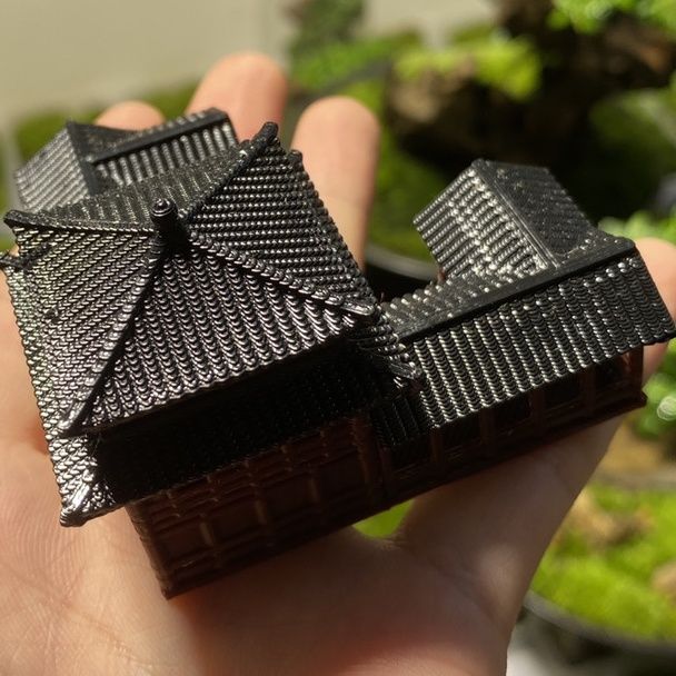 Plástico estilo chino antiguo  - Aquarium Plant Ornament reseña y precio