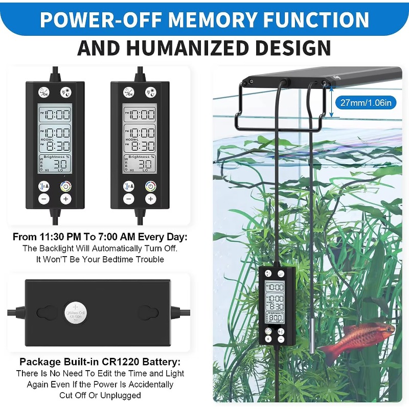 Luz programable para acuario 2 - Planted Aquarium Cycling reseña y precio