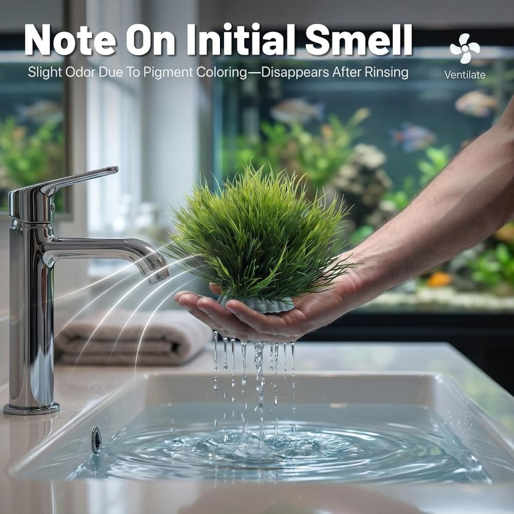 Plantas artificiales no tóxica - Non Planted Aquarium Fish reseña y precio