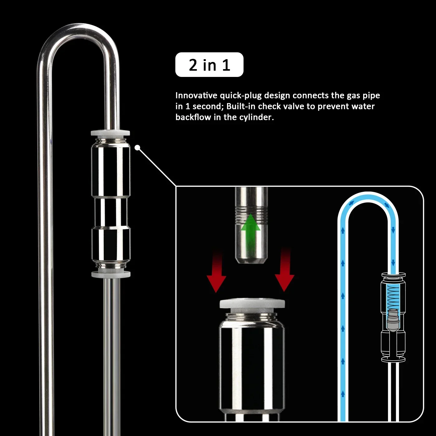 Difusor de CO2 para acuarios Z - Aquarium Plant No Co2 reseña y precio
