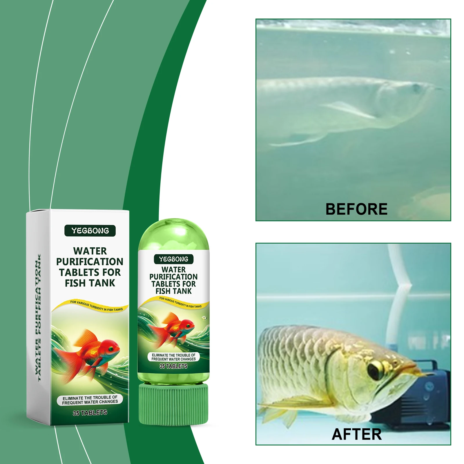 Tabletas purificadoras de agua - Aquarium Plant Vitamins reseña y precio