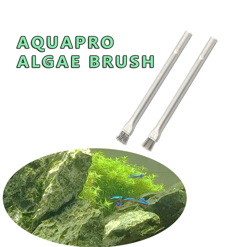 Aquapro-cepillo de limpieza pa - Planted Aquarium Products reseña y precio