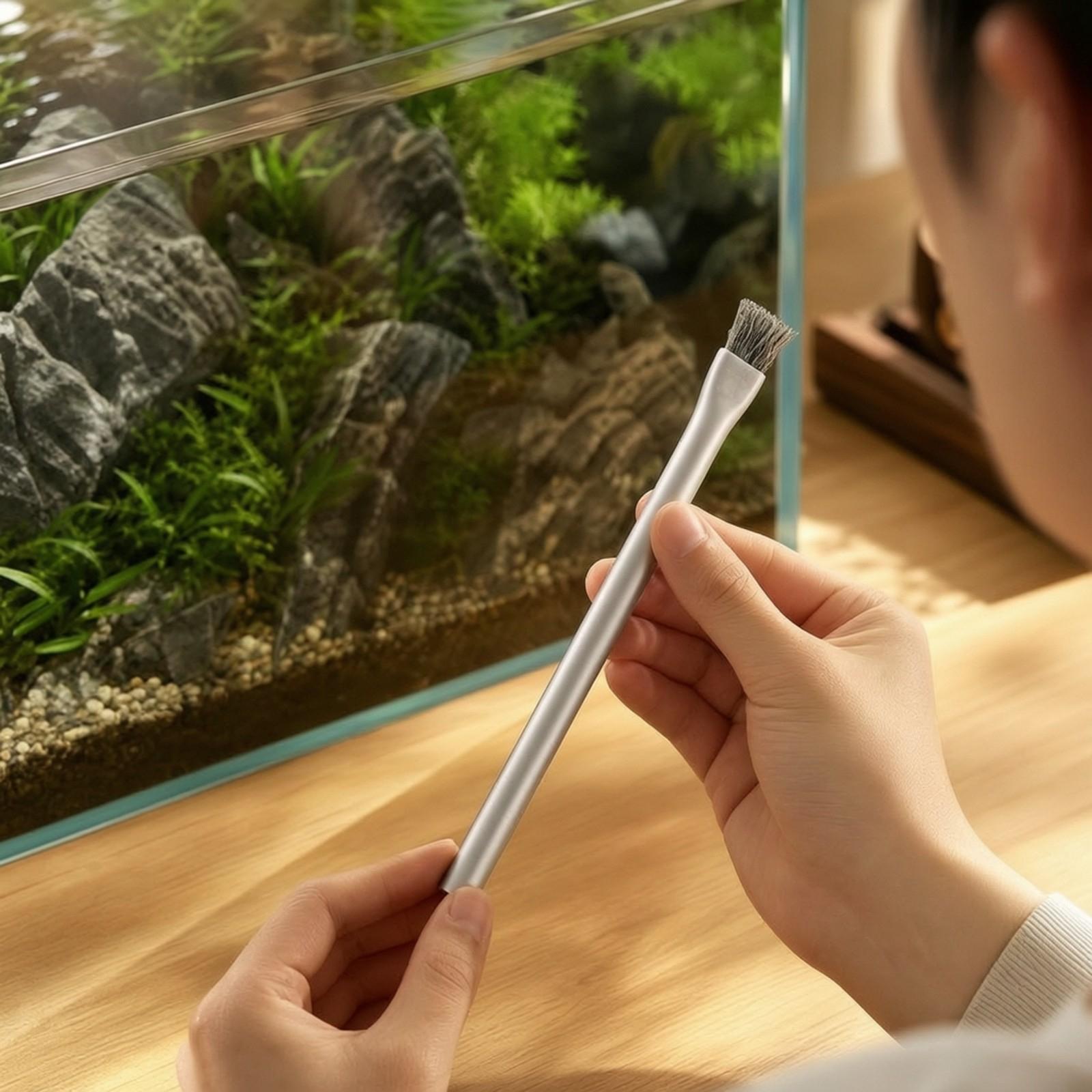 Cepillo de alambre de acero in - Non Planted Aquarium Fish reseña y precio