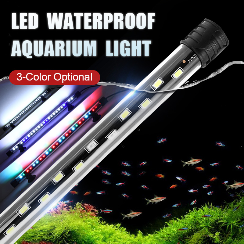 Luz LED para acuario, lámpara  - Aquarium Plant Diseases reseña y precio