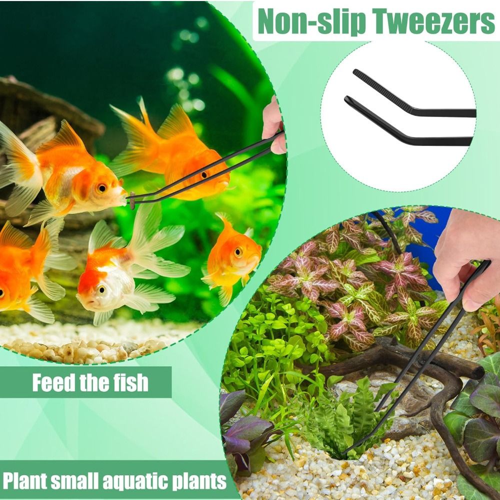 Pinzas Largas de Acero Inoxida - Non Planted Aquarium Fish reseña y precio