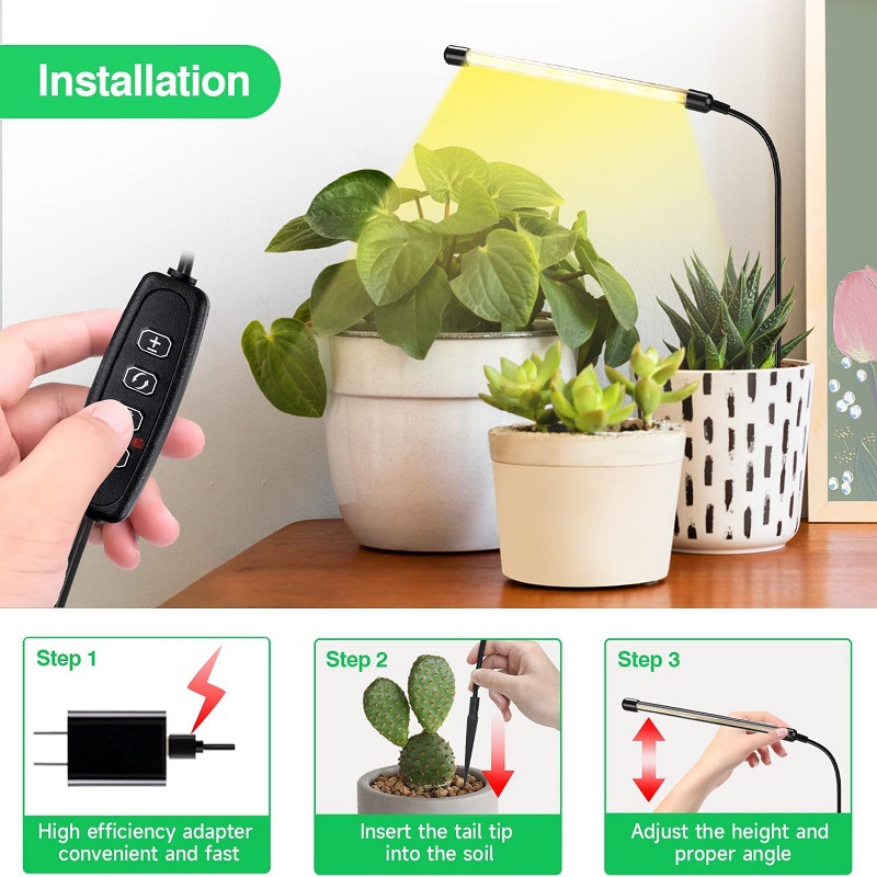 Luz LED de crecimiento para pl - Aquarium Plant Vitamins reseña y precio