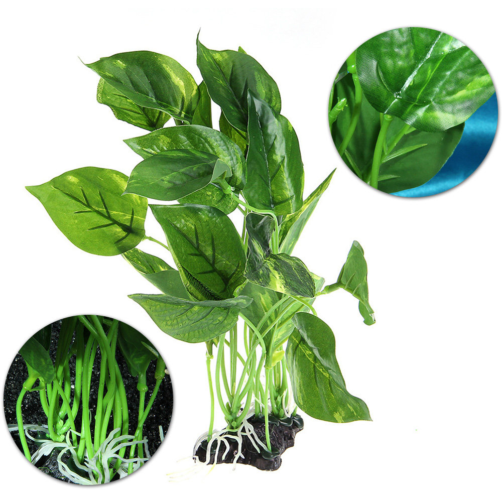 Plantas artificiales de alta c - Non Planted Aquarium Fish reseña y precio