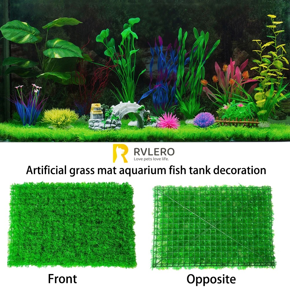 Césped Artificial para acuario - Aquarium Plant Ornament reseña y precio