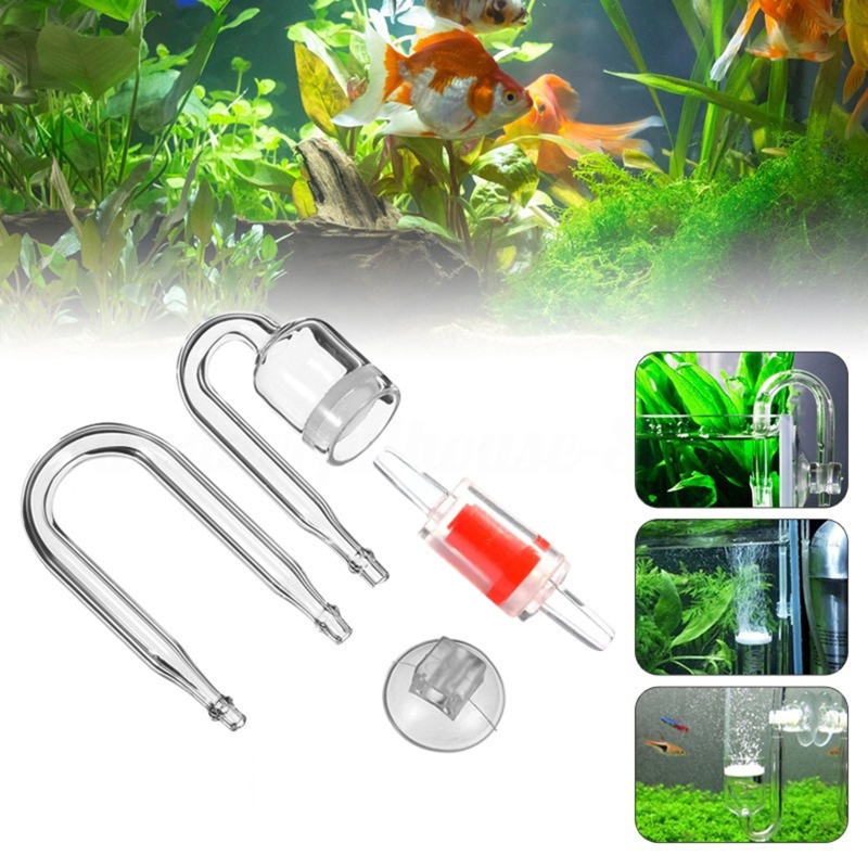 Juego de 4 piezas de difusor d - Aquarium Plant No Co2 reseña y precio
