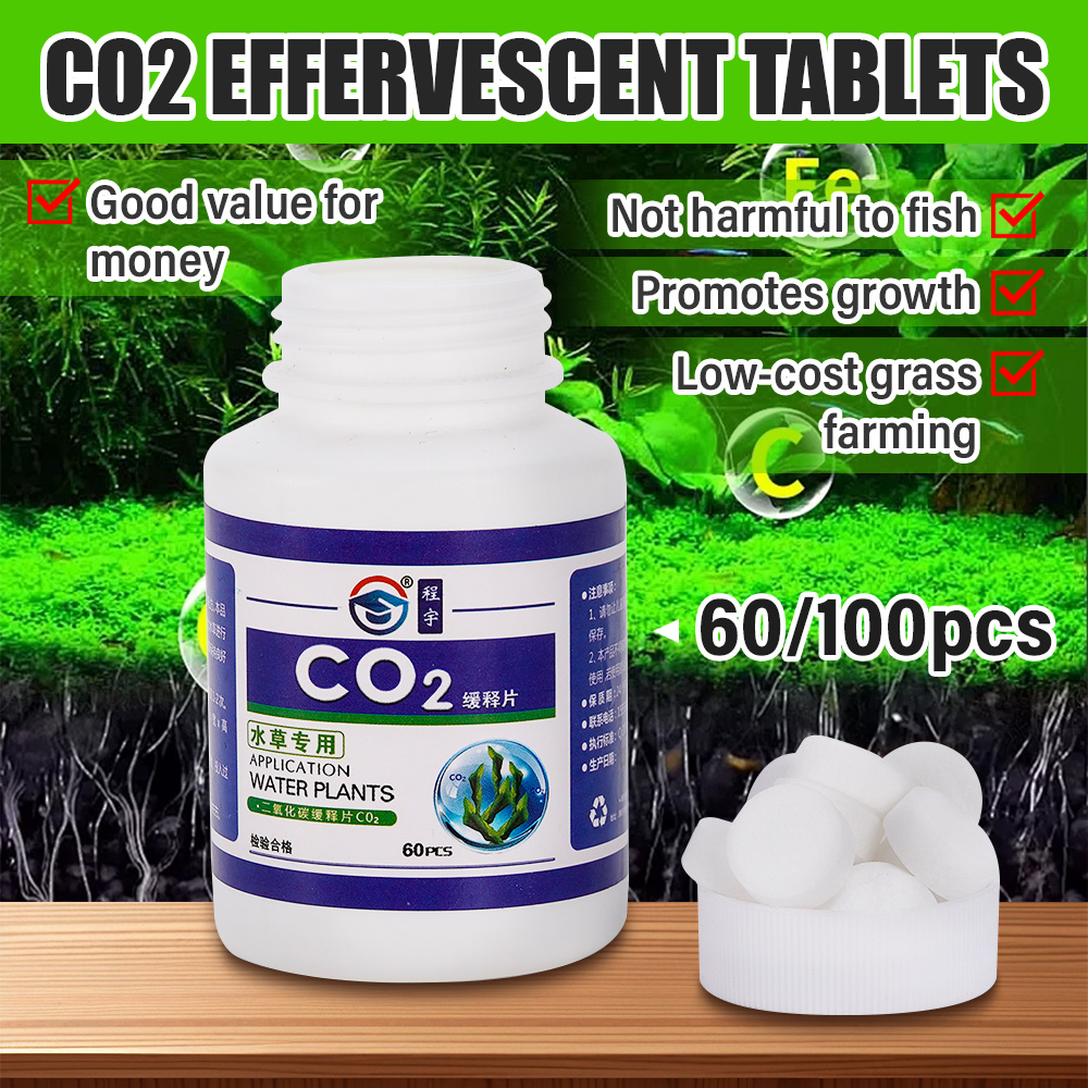 60 tabletas de CO2 para acuari - Aquarium Plant Vitamins reseña y precio